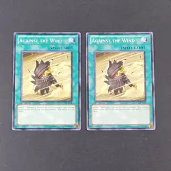 Yugioh TCG - 2x Against the Wind - DP11-EN018 - 1st Edition - NM/LP - Crow, 2021 - Image 2