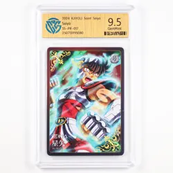 CCG GemMint 9.5 2024 KAYOU Saint Seiya CCG Card SS-PR-017 Seiya - Image 1