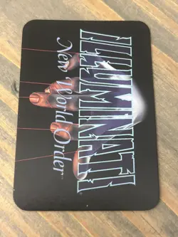 Illuminati New World Order INWO Rare Plague of Demons TCG Card SHIPS FREE! - Image 2