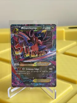 Pokemon M Garchomp EX Black Star Promos Holo Card XY168 - Image 1