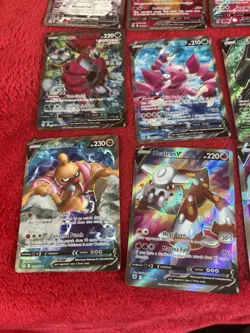10 Card Full Art V Pokemon Card Lot .see Description - Image 3