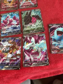10 Card Full Art V Pokemon Card Lot .see Description - Image 4