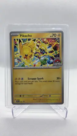 2025 Pokemon Pikachu SVP 225 World Championships promo card - Image 1