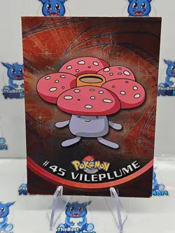 Pokemon - Vileplume 45 Series 1 Topps - Holo - LP - Image 1