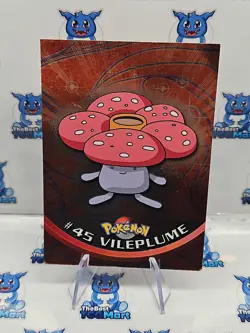 Pokemon - Vileplume 45 Series 1 Topps - Holo - LP - Image 2