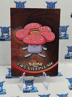 Pokemon - Vileplume 45 Series 1 Topps - Holo - LP - Image 3
