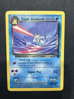 Dark Golduck 37/82 Pokemon TCG Pokemon Card (MYREF#2) - Image 1