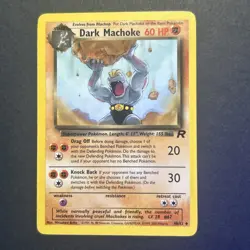 Dark Machoke 40/82 Pokemon TCG Pokemon Card (MYREF#2) - Image 1