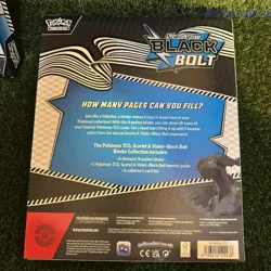Pokemon TCG: (2) Black Bolt Binder & (1) White Flare Tech Sticker Bundle - Image 4