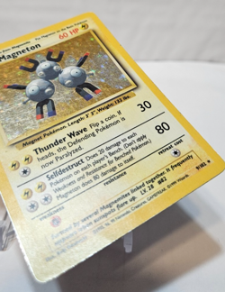 Magneton 9/102 Holo Rare Unlimited Base Set Pokemon 7292 - Image 5