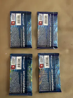 Pokemon TCG 2016 XY Evolutions Booster Pack Full Artwork Set Of 4 Packs - Image 2