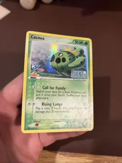 Cacnea 47/100 Reverse Holo Stamped - 2006 Pokemon ex Crystal Guardians - Image 4