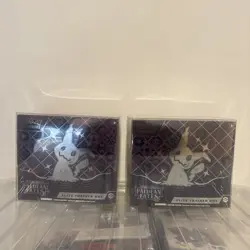 Pokemon TCG Paldean Fates Elite Trainer Box Sealed ETB x2 with cases - Image 1