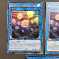 Yugioh - 3x Hieratic Seal of the Heavenly Spheres - BLCR-EN090 - LP/NM, 1st 2022 - Image 3