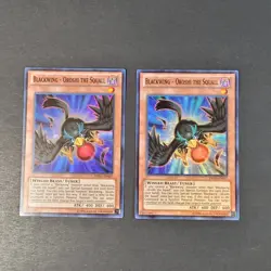 Yugioh TCG - 2x Blackwing Oroshi the Squall - DRLG-EN027 - NM - 1st Edition 2014 - Image 2