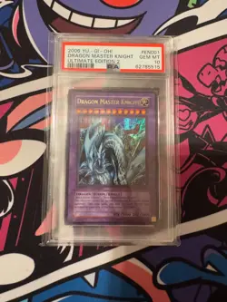 2006 Yu-Gi-Oh! Dragon Master Knight UE02-EN001 - PSA 10 - Image 1