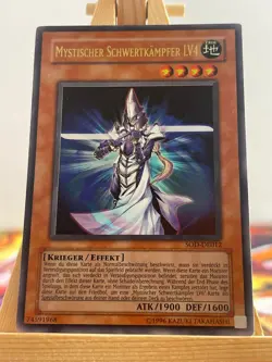 Mystischer Schwertkampfer LV4 SOD-DE012 Ultra Rare Deutsch NM YUGIOH - Image 1