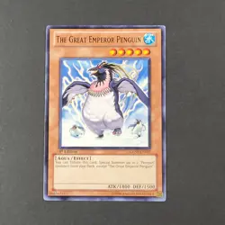 Yugioh TCG - The Great Emperor Penguin - GENF-EN037 - NM/LP - 1st Edition - Aqua - Image 2