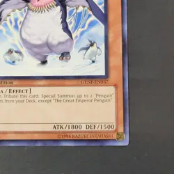 Yugioh TCG - The Great Emperor Penguin - GENF-EN037 - NM/LP - 1st Edition - Aqua - Image 4