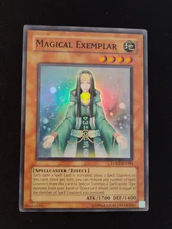 Magical Exemplar Yu-Gi-Oh Card LOST-EN084 Holo Foil Super Rare Near Mint NM - Image 1