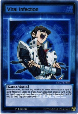 Yu-Gi-Oh! Viral Infection - SBAD-ENS05 - Ultra Rare - 1st Ed - NM/M - NEW - Image 1