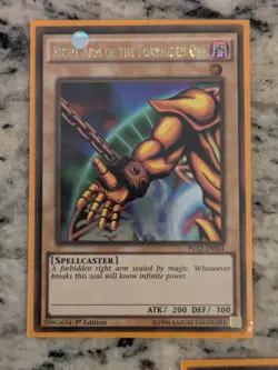 Yu-Gi-Oh PGL2 Exodia complete NM Gold Rare 1st Edition - Image 3