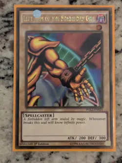 Yu-Gi-Oh PGL2 Exodia complete NM Gold Rare 1st Edition - Image 4