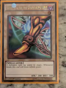 Yu-Gi-Oh PGL2 Exodia complete NM Gold Rare 1st Edition - Image 5