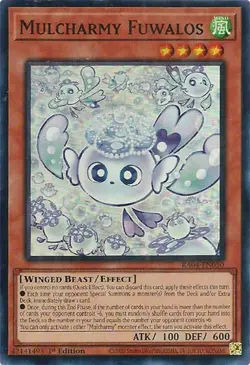 Yu-Gi-Oh! Mulcharmy Fuwalos RA04-EN050 Super Rare - Image 1