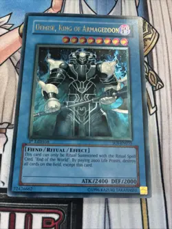Demise, King Of Armageddon SOI-EN035 1st Edition Ultimate Rare LP - Image 1