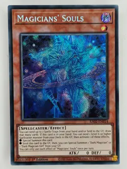 Yu Gi Oh - RA02-EN014 Magicians' Souls - Secret Rare - Image 1
