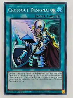 Yu Gi Oh - RA02-EN063 Crossout Designator - Super Rare - Image 1