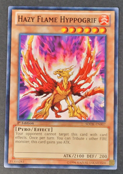 Yugioh TCG - Hazy Flame Hyppogrif - SDOK-EN007 - 1st Edition - NM Common - 2013 - Image 1