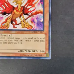 Yugioh TCG - Hazy Flame Hyppogrif - SDOK-EN007 - 1st Edition - NM Common - 2013 - Image 4