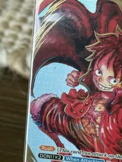Monkey.D.Luffy ST01-012 OP-05 Alternative Art Oda Signature Card English Edition - Image 3