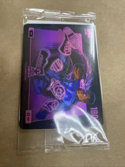 Bojax Day One Hex Foil Parallel🔥 Bo Jackson Battle Arena Card SSP P-2 180 Power - Image 3