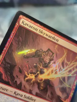 FOIL C 0140 Kavaron Skywarden Creature Common Edge of Eternities MTG Card - Image 2