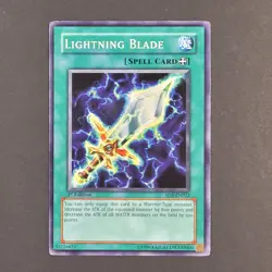 Yugioh TCG - Lightning Blade - SD5-EN022 - MP - 1st Edition - Common Spell, 2005 - Image 1