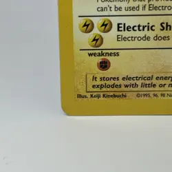 Electrode Base Set 21/102 Non Holo Unlimited Rare 1999 Pokemon TCG Card LP-NM - Image 5