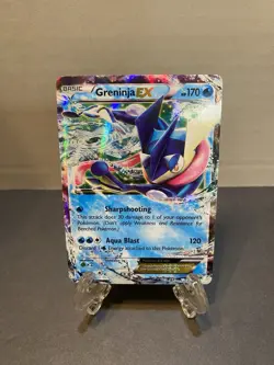 Pokemon Card Promo Greninja EX XY20 XY Holo - Image 1