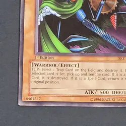 Yugioh TCG - Trap Master - SKE-018 - LP - Common - Monster - Vintage - 1st, 2004 - Image 3