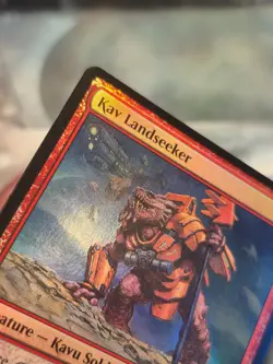 FOIL C 0138 Kav Landseeker Creature Common Edge of Eternities MTG Card - Image 2