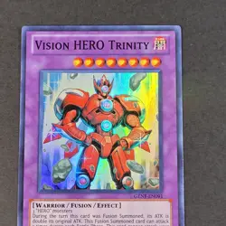 Yugioh TCG - Vision Hero Trinity - GENF-EN091 - NM - Super Rare, Unlimited 2011 - Image 5