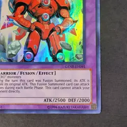 Yugioh TCG - Vision Hero Trinity - GENF-EN091 - NM - Super Rare, Unlimited 2011 - Image 4