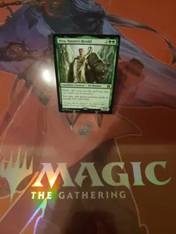 Yeva, Nature's Herald NM Duel Decks: Elves vs. Inventors Regular MTG Green Rare - Image 1