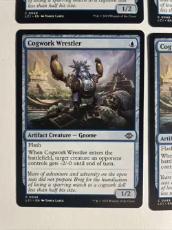 4x Mtg Lost Caverns Of Ixalan Cogwork Wrestler NM/M Magic The Gathering - Image 2