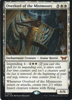 MTG: Duskmourn: House of Horror: Promo Pack Overlord of the Mistmoors: LP Con - Image 1