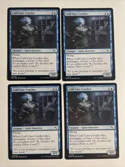 4x Mtg Murders At Karlov Manor Cold Case Cracker NM/M Magic The Gathering - Image 1