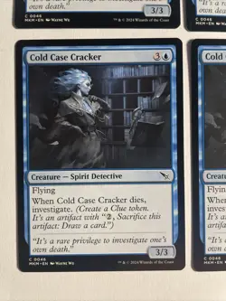 4x Mtg Murders At Karlov Manor Cold Case Cracker NM/M Magic The Gathering - Image 2