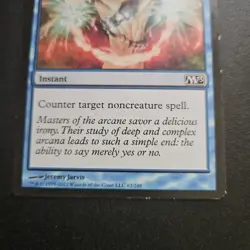 Magic the Gathering MTG Negate (62) Magic 2013 TCG CCG - Image 3